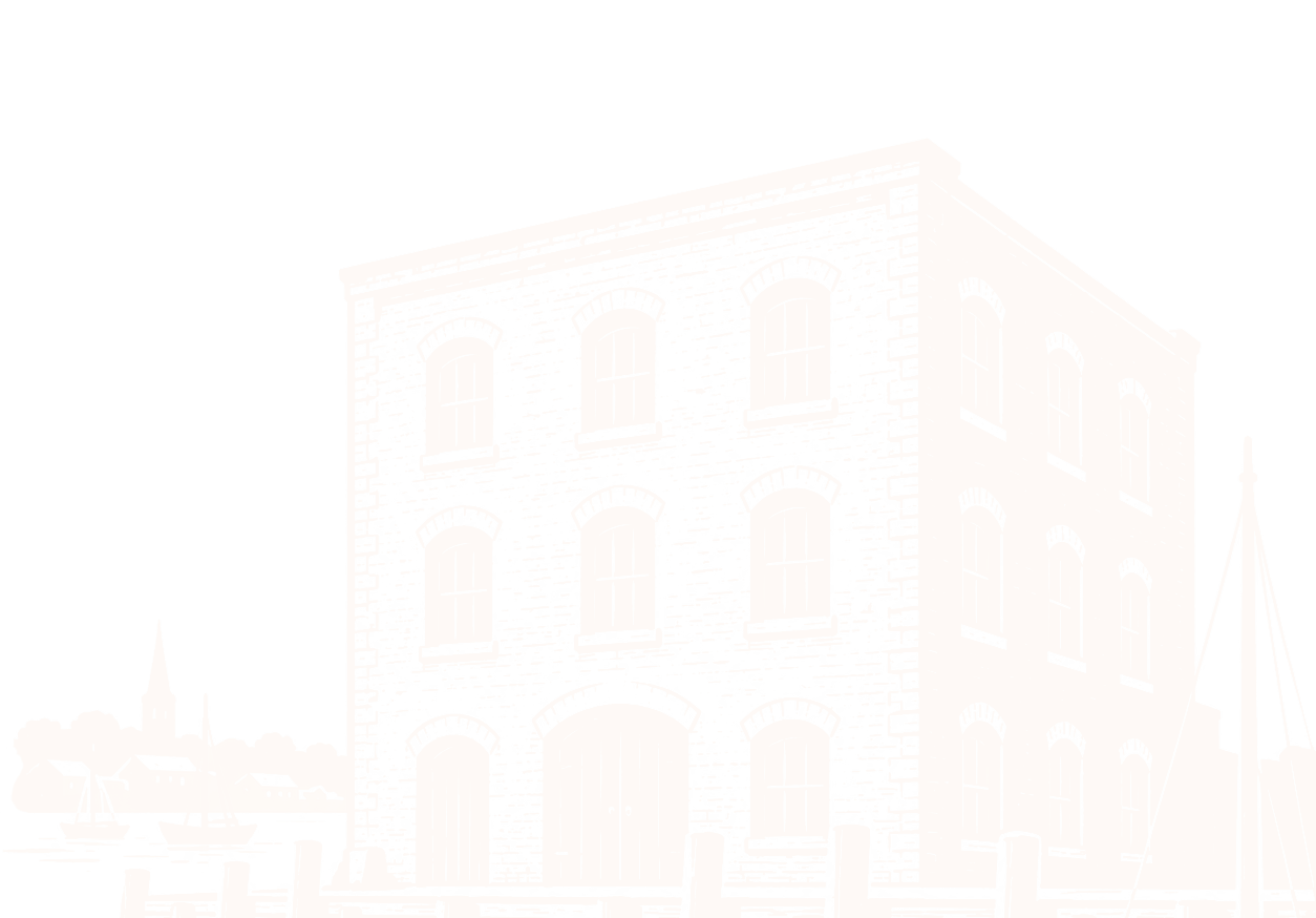 Portland Old Port building footer background